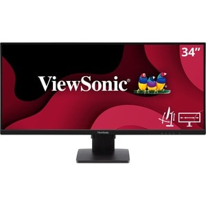 ViewSonic Value VA3456-MHDJ 34 Zoll Class UWQHD LED-Monitor - 21:9 Format - Schwarz - 86,6 cm (34,1 Zoll) Viewable - IPS-T
