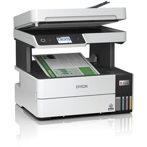 Epson ET-5150 Wireless EcoTank Inkjet Multifunction Printer - Colour - Copier/Printer/Scanner - 37 ppm Mono/23 ppm Color P