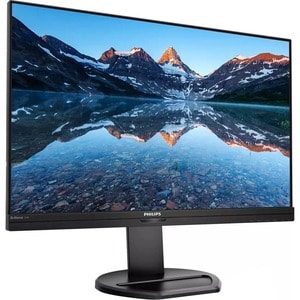 Philips 240B9 24 Zoll Class WUXGA LCD-Monitor - 16:10 Format - Schwarz - 61,2 cm (24,1 Zoll) Viewable - IPS-Technologie (In-Plane-Switching) - WLED Hintergrund-beleuchtung - 1920 x 1200 Pixel Bildschirmauflösung - 16,7 Millionen Farben - 300 cd/m² - 4 ms - GTG Refresh Rate - Lautsprecher - DVI - HDMI - VGA - USB-Hub