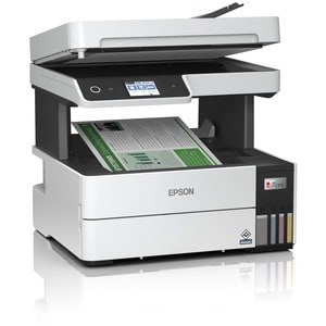 Epson EcoTank ET-5150 Wireless Inkjet Multifunction Printer - Colour - Copier/Printer/Scanner - 37 ppm Mono/23 ppm Color P