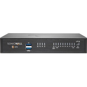 SonicWall TZ470 Network Security/Firewall Appliance Support/Service - TAA Compliant - 8 Port - 10/100/1000Base-T - 2.5 Gig