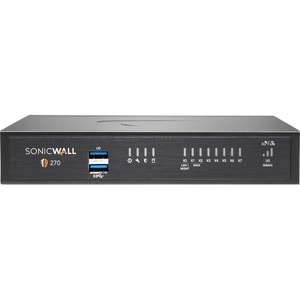 SonicWall TZ270 Network Security/Firewall Appliance - 2 Year Secure Upgrade Plus Advanced Edition - TAA Compliant - 8 Port