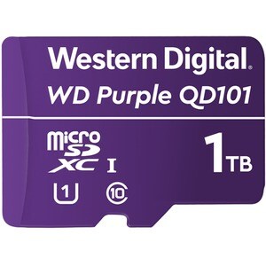 WD PURPLE QD101 MICROSD 1000GB 3YEAR WARRANTY