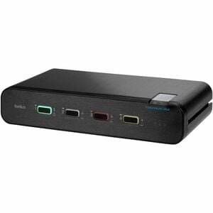 Belkin Secure F1DN204KVM-UN-4 KVM Switchbox - TAA Compliant - 4 Computer(s) - 1 Local User(s) - 4K - 3840 x 2160 - 50 Hz, 