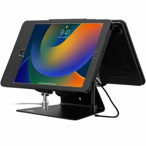 CTA Digital Security Dual-Tablet Kiosk Stand for iPad Air 3 (2019), iPad Pro 10.5 and iPad 10.2 Gen 7th/ 8th/ 9th, Black -