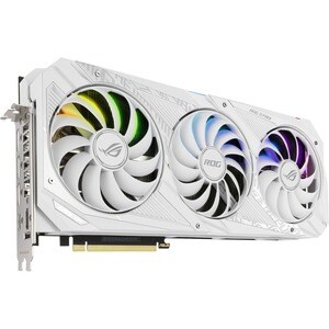 Asus ROG NVIDIA GeForce RTX 3080 Graphic Card GEFORCE RTX 3080 WHITE OC EDITION