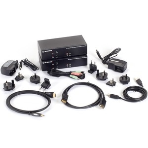 Black Box KVXLCHDPF-200 KVM Extender - 2 Computer(s) - 1 Local User(s) - 98425.20 ft Range - 4K - 3840 x 2160 Maximum Vide