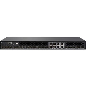 Lancom XS-6128QF 4 Ports Manageable Ethernet Switch - 3 Layer Supported - Modular - 105 W Power Consumption - Optical Fibe
