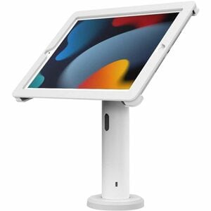 Compulocks iPad 10.2" Axis Enclosure White - POS Inspired Design; Card Reader Compatible, allows continuous charging' Whil