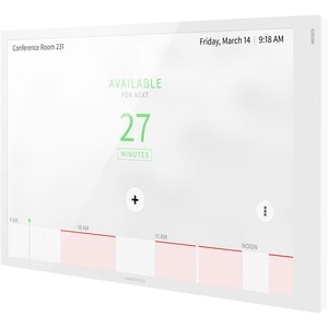 Crestron 10.1 in. Room Scheduling Touch Screen, White Smooth - White Smooth