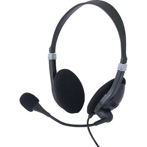 Verbatim Stereo Headset with Microphone and In-Line Remote - Stereo - USB Type A - Wired - 32 Ohm - 20 Hz to 20 kHz - Over