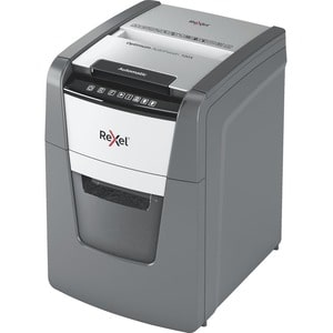 Rexel Optimum AutoFeed+ 100x Paper Shredder - Continuous Shredder - Cross Cut - 8 Per Pass - for shredding Paper Clip, Sta