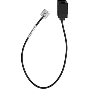 EPOS Adapter Cable RJ45 to RJ9 - RJ-45/RJ-9 Phone Cable for Phone - First End: 1 x RJ-45 Network - Male - Second End: 1 x 