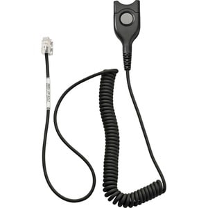 EPOS Standard Bottom Cable, ED to RJ9 CSTD 17 - Easy Disconnect/RJ-9 Phone Cable for Phone, Headset - First End: 1 x Easy 
