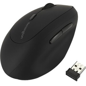 Souris Kensington ProFit - USB - 6 Bouton(s) - Noir - 1 / Unité - Sans fil - 1600 dpi - Roulettes avec frein - Gaucher