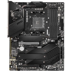 MSI MEG B550 UNIFY Desktop Motherboard - AMD B550 Chipset - Socket AM4 - ATX - 128 GB DDR4 SDRAM Maximum RAM - DIMM, UDIMM