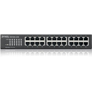 Commutateur Ethernet ZYXEL GS1100 GS1100-24E 24 Ports - Gigabit Ethernet - 100/1000Base-T - 2 Couche supportée - 13 W Powe