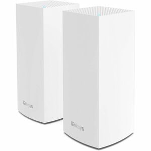 Linksys Velop MX8400 Wi-Fi 6 IEEE 802.11 a/b/g/n/ac/ax Ethernet Wireless Router - Tri Band - 2.40 GHz ISM Band - 5 GHz UNI