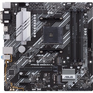 Asus Prime B550M-A/CSM Desktop Motherboard - AMD B550 Chipset - Socket AM4 - Micro ATX - 128 GB DDR4 SDRAM Maximum RAM - D