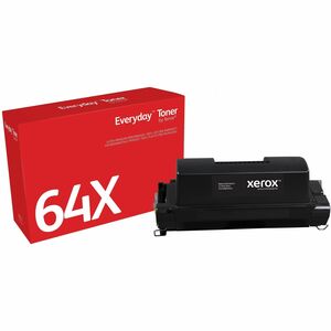 Xerox Everyday Alto Yield Laser Cartucho de toner - Embalagem Individual (CC364X) - Preto - 1 / Pack - Laser - Alto Yield 