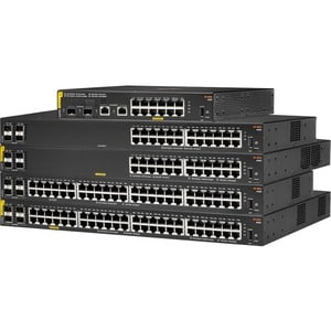HPE 6100 Ethernet Switch - 12 Ports - Manageable - 2 Layer Supported - Modular - 21.90 W Power Consumption - 139 W PoE Bud