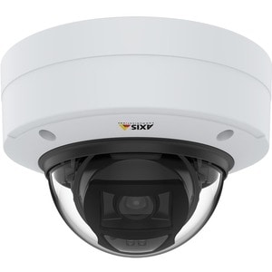 AXIS P3255-LVE 2 Megapixel Outdoor Full HD Network Camera - Color - Dome - White - TAA Compliant - 131.23 ft Infrared Nigh