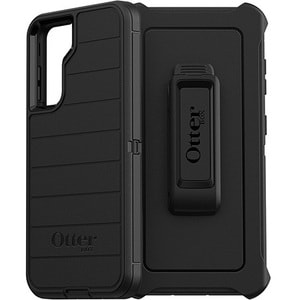 OtterBox Defender Series Pro Rugged Carrying Case (Holster) Samsung Galaxy S21 5G Smartphone - Black - Bacterial Resistant