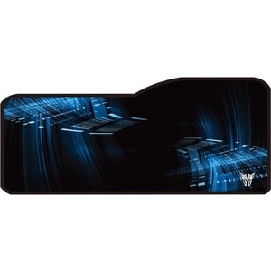 ArgomTech Combat Alfombrilla para ratón de juego - 795mm x 345mm Dimensión - Azul, Negro - Goma - Antideslizante