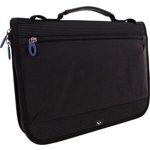 Brenthaven Tred Carrying Case (Folio) for 13" ID Card - Black - Heat Resistant, Shock Absorbing - Polyester Body - Handle 