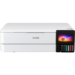 Epson ET-8550 Inkjet Multifunction Printer-Color-Copier/Scanner-5760x1440 dpi Print-Automatic Duplex Print-100 sheets Inpu