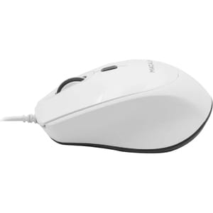 Macally 3 Button Optical USB-C Mouse - Optical - Cable - USB Type C - 2800 dpi - Scroll Wheel - 3 Button(s) - Symmetrical