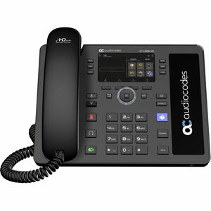 AudioCodes C435HD IP-Telefon - Schnurgebunden - Schnurgebunden - Wandmontierbar, Desktop - Schwarz - VoIP - 10,9 cm (4,3 Z