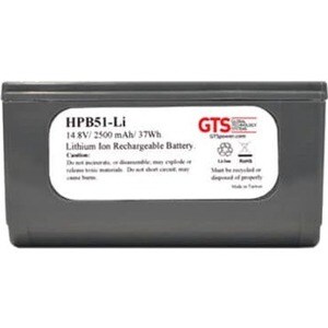 GTS Battery - Lithium Ion (Li-Ion) - TAA Compliant - For Mobile Printer - Battery Rechargeable - 14.8 V DC - 2500 mAh Shel