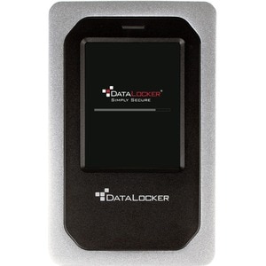 DataLocker DL4 FE 2 TB Portable Hard Drive - External - TAA Compliant - USB 3.2 Type C - 256-bit Encryption Standard - 3 Y
