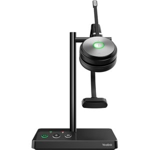 Yealink WH62 Mono Teams Headset - Mono - Wireless - DECT CAT-iq - 16002 cm - 32 Ohm - 20 Hz to 10 kHz - Over-the-head - Mo