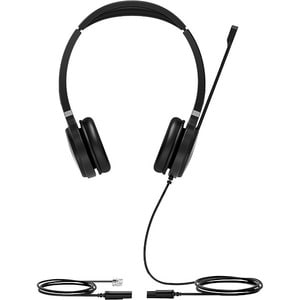 Yealink YHS36 Dual Headset - Stereo - Quick Disconnect - Wired - 32 Ohm - 20 Hz to 20 kHz - Over-the-head - Binaural - Sup