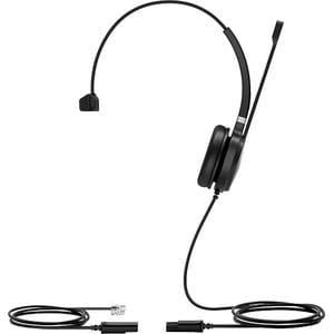Yealink YHS36 Mono Headset - Mono - Quick Disconnect - Wired - 32 Ohm - 20 Hz to 20 kHz - Over-the-head - Monaural - Supra
