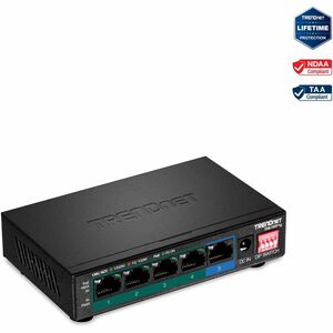 TRENDnet TPE-TG51g 5 Ports Ethernet Switch - Gigabit Ethernet - 1000Base-T - TAA Compliant - 2 Layer Supported - 64.30 W P
