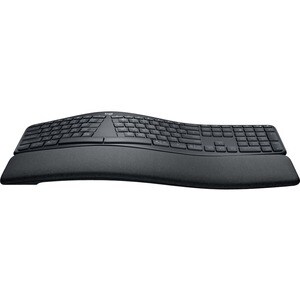 Logitech ERGO K860 Keyboard - Wireless Connectivity - French - Graphite - Bluetooth/RF - 10 m - 2.40 GHz - Windows, Mac OS
