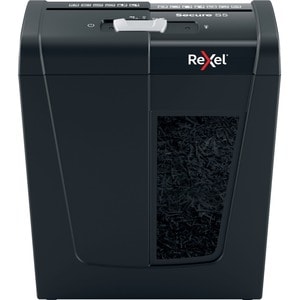 Rexel Secure S5 Paper Shredder - Continuous Shredder - Strip Cut - 5 Per Pass - for shredding Staples, Paper Clip, Paper -