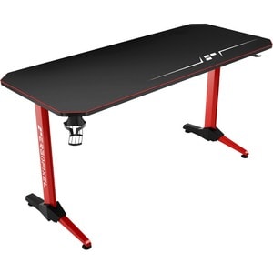 Ergopixel Ergopixel Terra Series Gaming Desk - Red - Rectangle Top - 176.37 lb (80 kg) Capacity - Red - Medium Density Fib