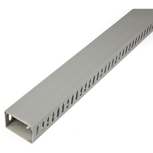 StarTech.com Cable Management Raceway w/Parallel Slots 78in - Network Cable Hider Kit - Slotted Wire Duct System - Cord Co