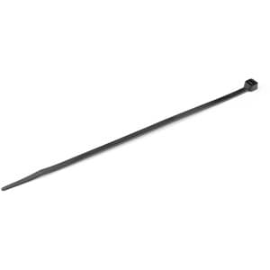 StarTech.com 1000 Pack 8" Cable Ties - Black Large Nylon/Plastic Zip Ties Adjustable Network Cable Wraps UL TAA - Cable Ti