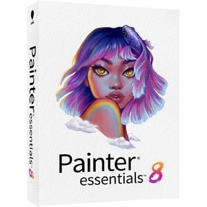 Corel Painter Essentials v.8.0 - Box Pack - 1 User - Mini Box Packing - Image Editing - DVD-ROM - English, French - Mac, P