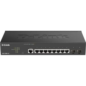 Switch Ethernet D-Link DGS-2000-10 8 Porte Gestibile - 3 Layer supportato - Modular - 2 Slot SFP - 6,33 W Consumo energeti