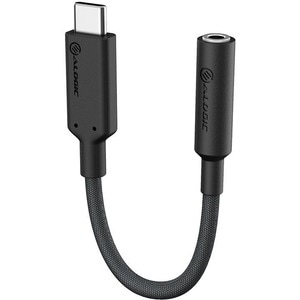 ALOGIC ELEMENTS PRO USB-C TO 3.5MM AUDIO ADAPTER - BLACK