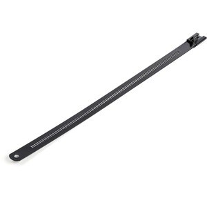 StarTech.com CBMMCT. Typ: Leiter-Kabelbinder, Materialien: Edelstahl, Produktfarbe: Schwarz. Länge (mm): 12 mm, Breite: 22