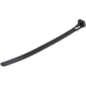 StarTech.com Kabelbinder - Schwarz - 100 / Pack Paket - TAA-konform - Kabelbinder - 149,9 mm Länge - Nylon 66