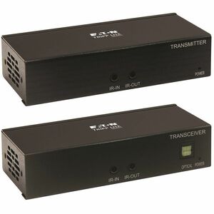 Eaton Tripp Lite Series HDMI over Cat6 Extender Kit, Transmitter and Receiver with Repeater, 4K 60Hz, 4:4:4, IR, HDR, PoC,