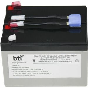 BTI APCRBC142-SLA142 SEALED LEAD ACID BATTERY FOR APCRBC142, RBC142 - Compatible OEM: APCRBC142, RBC142 Model: SMART-UPS C